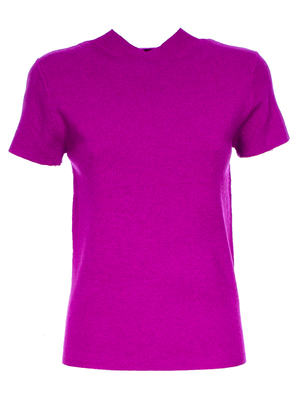 MAGLIA MANICA CORTA, 3 TG, 30% AC 22%NY 20%VI 28%PL, MADE IN PRC    - PURPLE